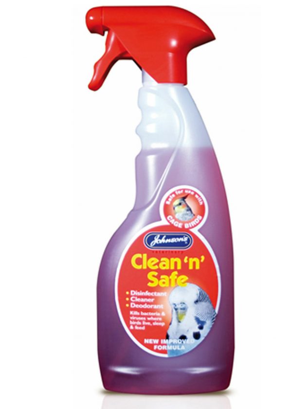 Johnson’s Clean ‘n’ Safe Disinfectant Cleaner for Cages Birds4U